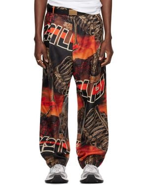 Lu'u Dan Junkyard Trousers - Red