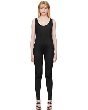 RECTO. Stirrup Bodysuit - Black