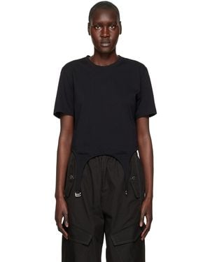 Dion Lee Garter T-Shirt - Black
