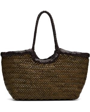 Dragon Diffusion Khaki & Nantucket Small Bag - Brown