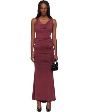 Vivienne Westwood Liz Jersey Maxi Dress - Red