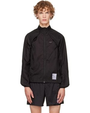 Satisfy Rippy Modular Windbreaker Jacket - Black