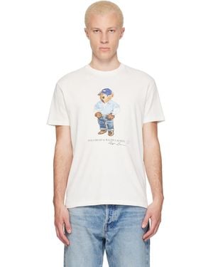 Polo Ralph Lauren Classic Fit Polo Bear Jersey T-Shirt - White