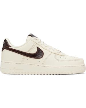 Nike Off- Air Force 1 '07 Trainers - Black