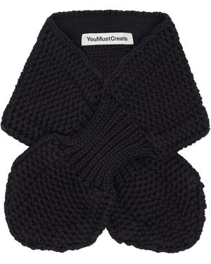 YMC Slot Scarf - Black