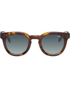 A.P.C. 'Les Lou' Sunglasses - Black