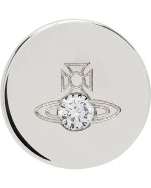 Vivienne Westwood Clou D'Oreille Unique Lewis - Métallisé