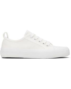 Studio Nicholson Off- Byrd Canvas Trainers - Black