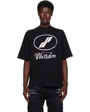 we11done Logo T-Shirt - Black