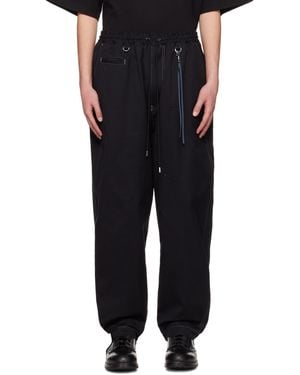 Mastermind Japan Drawstring Pants - Black