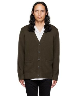 Vince Green Y-neck Cardigan - Black