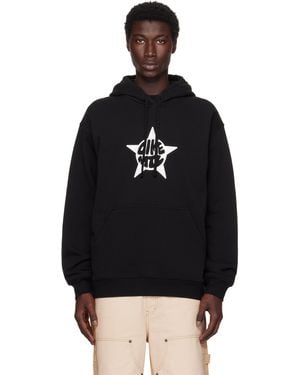 Dime ブラック Star フーディ