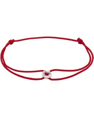 Le Gramme Interlaced 'Le 5G' Cord Bracelet - Black
