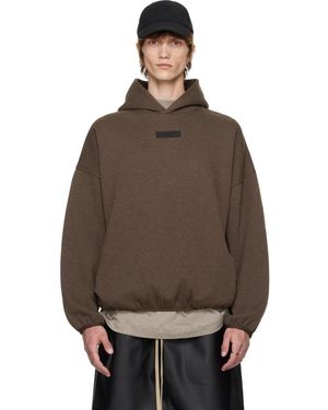 Fear Of God ブラウン エラスティック フーディ