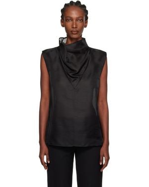 Rohe Organza Silk Blouse - Black