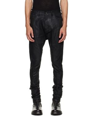 Julius Coated Gazelle Skinny Jeans - Black