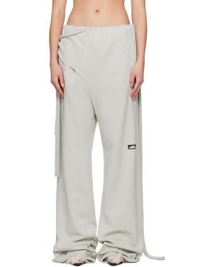 OTTOLINGER 'Otto' Wrap Joggers - White