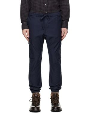 Beams Plus Gym Cargo Trousers - Blue