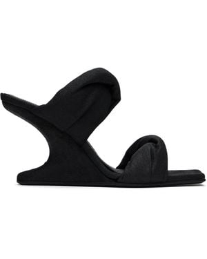 サンダル・ミュール RICK OWENS TWISTED CANTILEVER SANDALS 8 RICK OWENS | CANTILEVER 8 TWISTED SANDALS