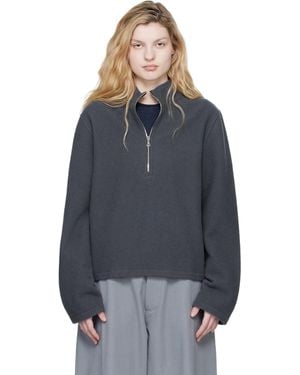 Rier Fleece City Sweatshirt - Blue