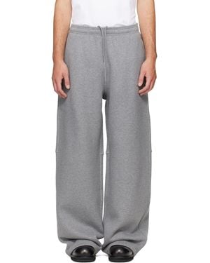 Alexander Wang Rhinestone Mid Rise Joggers - Grey