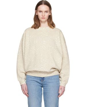 Anine Bing Miles Sweatshirt - Natural