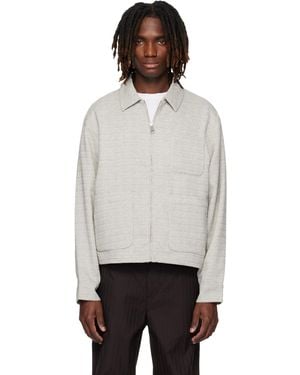 Lacoste Short Textured Jacket - Black