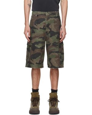 Represent Cargo Shorts - Green