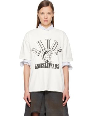 Rhude 'Knuckleheads' T-Shirt - White