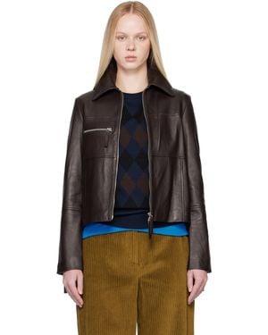 Proenza Schouler Label Annabel Leather Jacket - Black