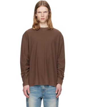 MMIC Veil Longsleeve T-Shirt - Brown