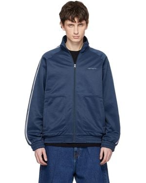Carhartt Bolar Sweat Track Jacket - Blue