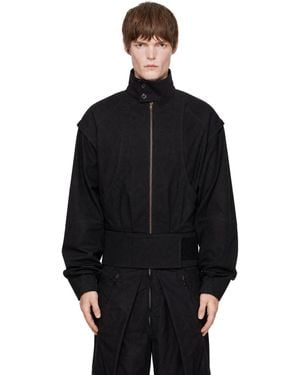 HYACYN Notgnirrah Jacket - Black
