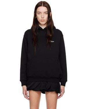 Dime Classic Small Logo Hoodie - Black