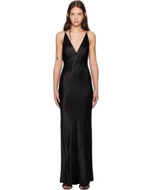 Bec & Bridge Moon Dance V Maxi Dress - Black