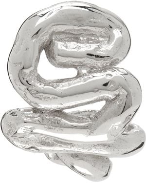 Vasiliki Ormurin Single Earring - Grey