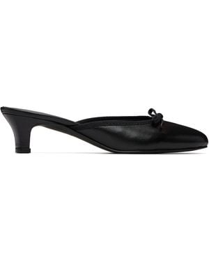 Paloma Wool Petra Mule Heels - Black