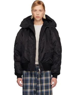 ERL Flight Bomber Jacket - Black