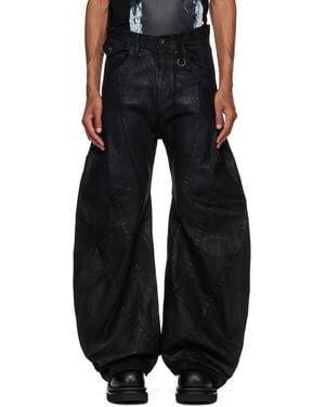 Julius Bending Tuba Jeans - Black
