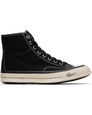 Visvim ブラック Skagway Hi スニーカー