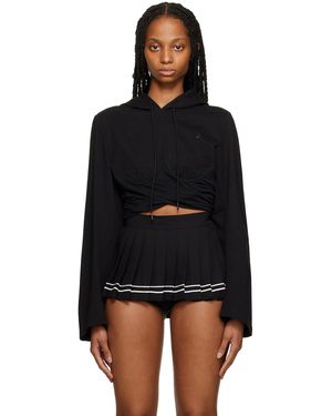 Pushbutton Boning Hoodie - Black