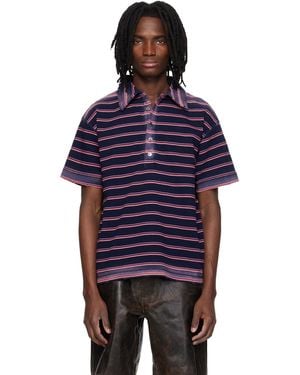 MMIC Sunstripe Polo - Blue