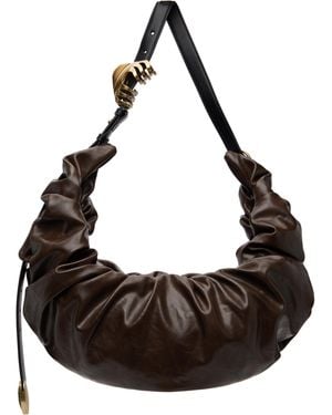DIESEL Grab-D-Large Scrunched Bag - Brown