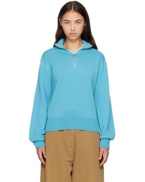 Studio Nicholson Maren Knit Sweater - Blue
