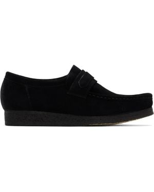 Clarks Wallabee Loafers - Black