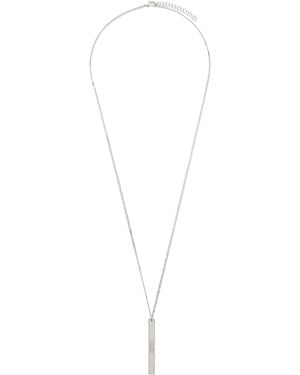 MM6 by Maison Margiela Numeric Bar Necklace - Metallic