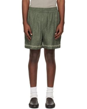 Isabel Marant Zilan Shorts - Green