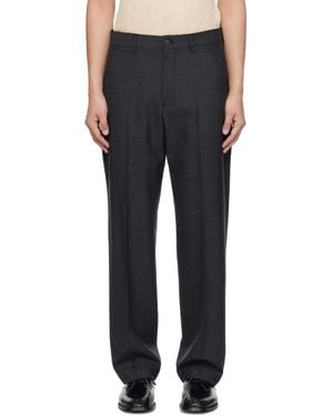 Our Legacy グレー Chino 22 トラウザーズ - ブラック