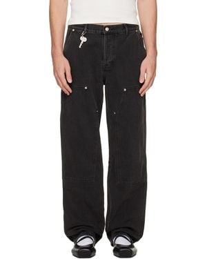 Carne Bollente Caught You Staring Jeans - Black