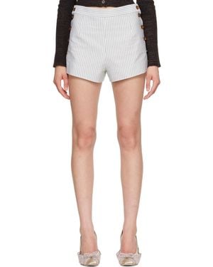 Vivienne Westwood Elle Button Shorts - Grey